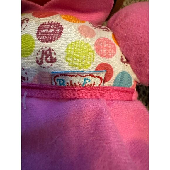 Baby's First Little Talker Soft Baby Doll Pink Outfit Brown Hair Tested Works - Picture 4 of 5